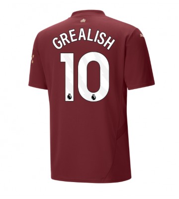 Manchester City Jack Grealish #10 Replika Tredjetrøje 2024-25 Kortærmet